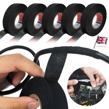 5 ROLLS TESA TAPE 51608 ADHESIVE CLOTH FABRIC WIRING LOOM HARNESS 19mm 25mm 32mm