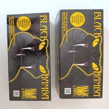 Black Mamba Large Workshop Gloves - Black, Pack of 100