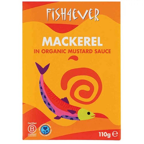 Mackerel fillets mustard - fillets, in