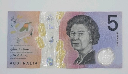 2016 australia aud - 2016, (five)