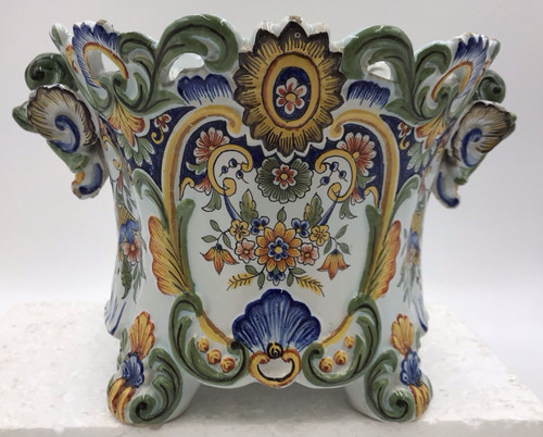 Handpainted french faience - french,