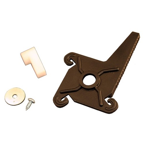 Garage door rear locking - door,