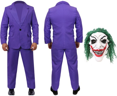 Purple suit clown - purple,