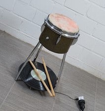 exclusive upcycling drum lamp