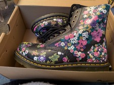 floral dr martens size 7