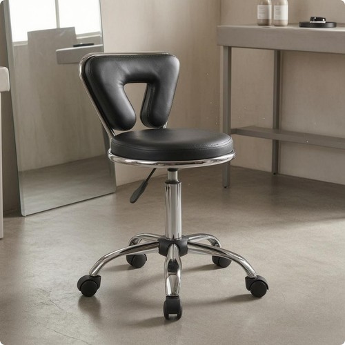Height adjustable salon chair - salon,