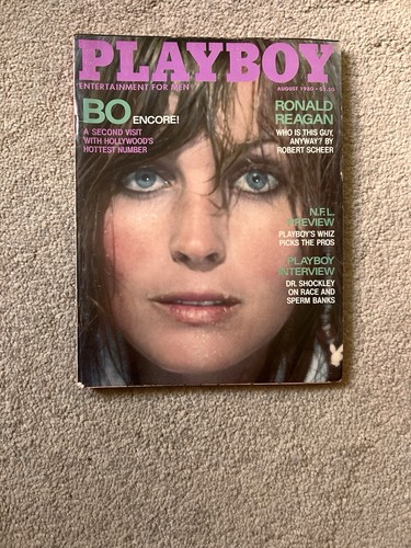 Playboy magazine august - august, 1980