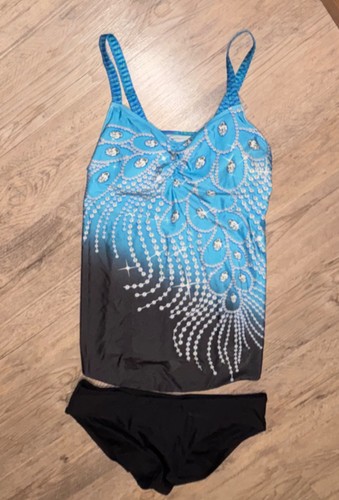 Blue black peacock - blue, feather
