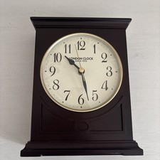 London Clock Company Flat Top Mantel Clock VINTAGE