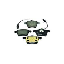 Brake pad set with wear