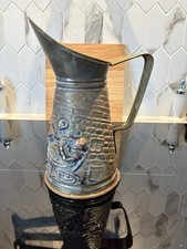 Vintage Brass Ale Pitcher Jug