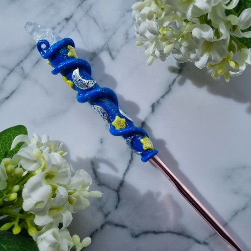 Celestial crystal crochet hook - celestial,
