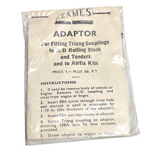 Fames Adaptor For Fitting Triang Coupling to H/D Rolling & Tender to Airfix Kits