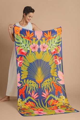 Powder printed deco jungle - printed,