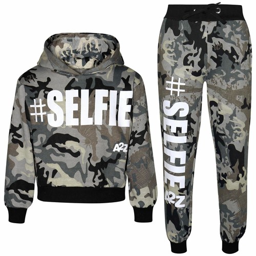 Kids girls tracksuit - kids, #selfie