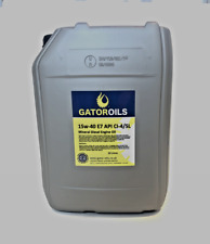 20 litres Gator Oils SHPD E7 15W-40 Heavy Duty Diesel Engine Oil API CI-4/SL 20L