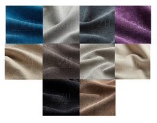 Premium Naples Velvet Upholstery Material Sofa Curtains Cushion Bed Throw Fabric