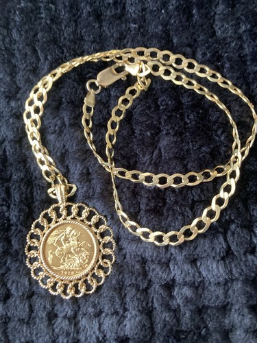 22ct full sovereign coin 9ct - ,