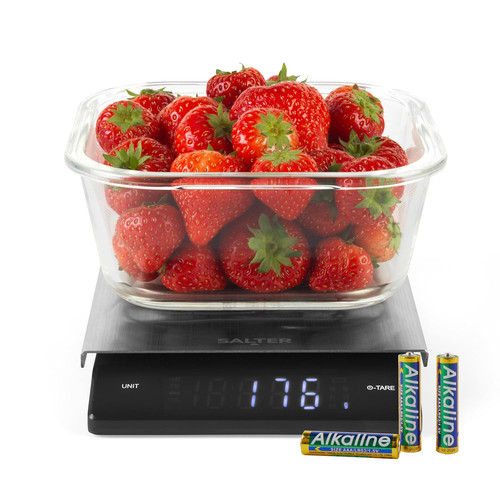 Angled display kitchen scale - display,
