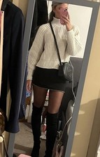 H&M Knit Cream Jumper Size