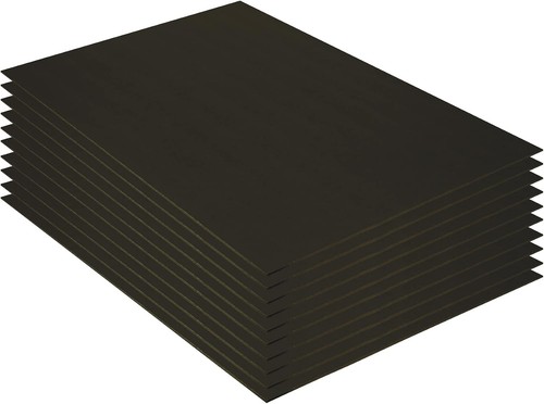 Foam board black - foam, black-on-black