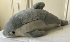 Dolphin soft toy cute cuddly stuffed animal plush. About 12 " long