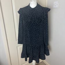 Topshop Size 12 Petite Black