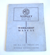 VINTAGE MGTD / TF WORKSHOP MANUAL