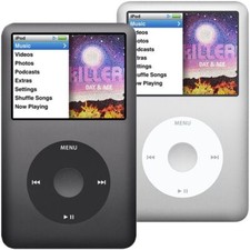 Apple IPOD classic 5th, 6th 7th generation, 30gb, 80gb, 120gb,160gb, ALL COLOURS