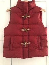 Ralph Lauren Red Womens Gillet Gilet Small, Excellent Condition