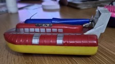 Marx Toys Friction Drive SRN6 Hovercraft with Siren. Unboxed. 17cms long