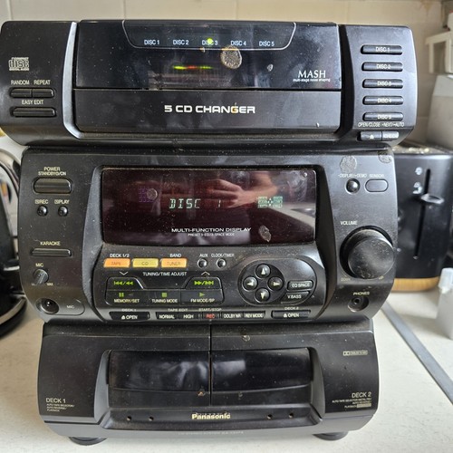 Panasonic ch74eb stereo - panasonic, sa-ch74eb-k