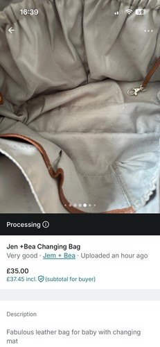 Jem bea leather changing - +,
