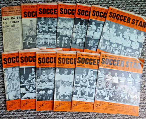 Vintage soccer star - soccer,