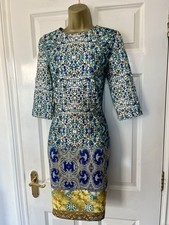Forever unique new size 8 mosaic dress Half sleeves