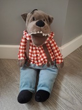 Ikea Lufsig Big Bad Wolf 16"