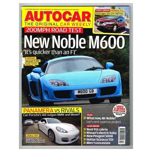 Autocar magazine october - magazine, 14