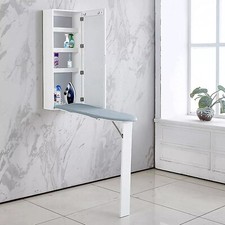 Folding ironing board cabinet - folding,