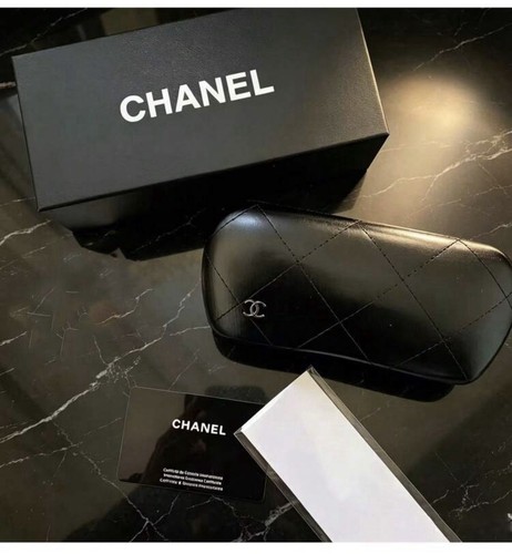 Chanel sunglasses case black - chanel, case.