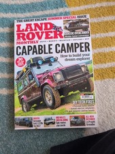Land rover monthly - rover, magazine