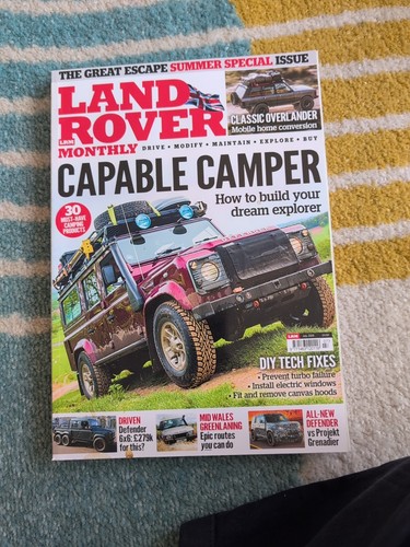 Land rover monthly magazine - land,