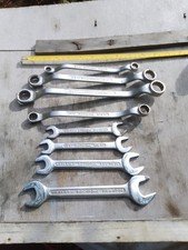 8 SIDCHROME spanners Ring &