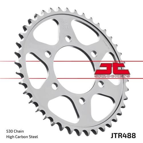 530 pitch 44t steel rear - 530,