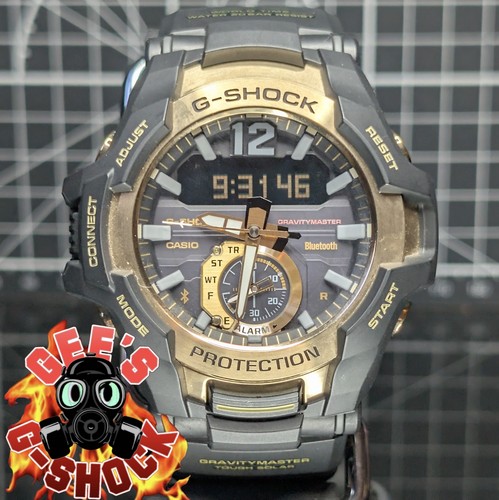 Casio shock black gold - black,