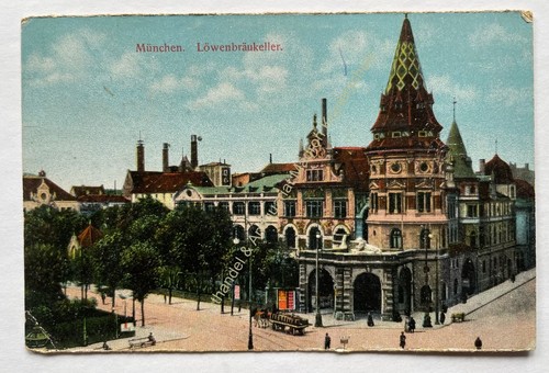 Postcard old munich - postcard,