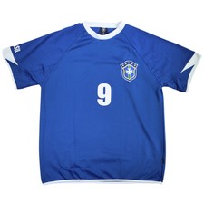 Brazil Away Shirt Ronaldo #9