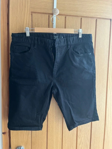 Next black shorts skinny fit - next,