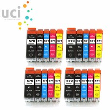 4 Set Ink Cartridges For Canon TS5050 TS5051 MG5750 MG5751 MG6850 MG6851 MG7750