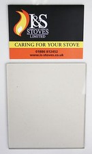 Woodwarm Stove Glass with ladder seal