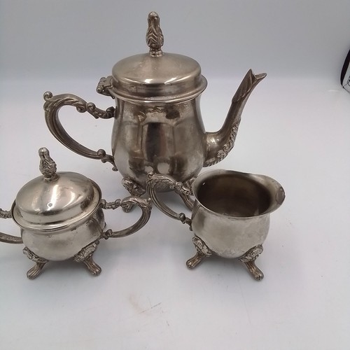 Vintage silver plated tea - silver,